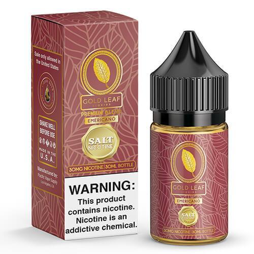 EMERICANO SALT BY GOLD LEAF LIQUIDS SALTS 30ML