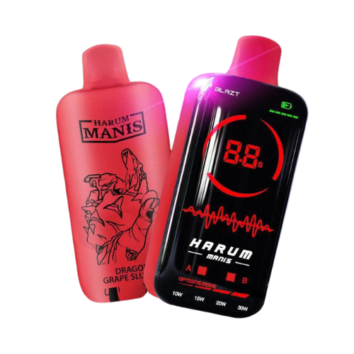 Harum Manis Blazt 18500 Puffs Dragon Grape Slurpee Disposable